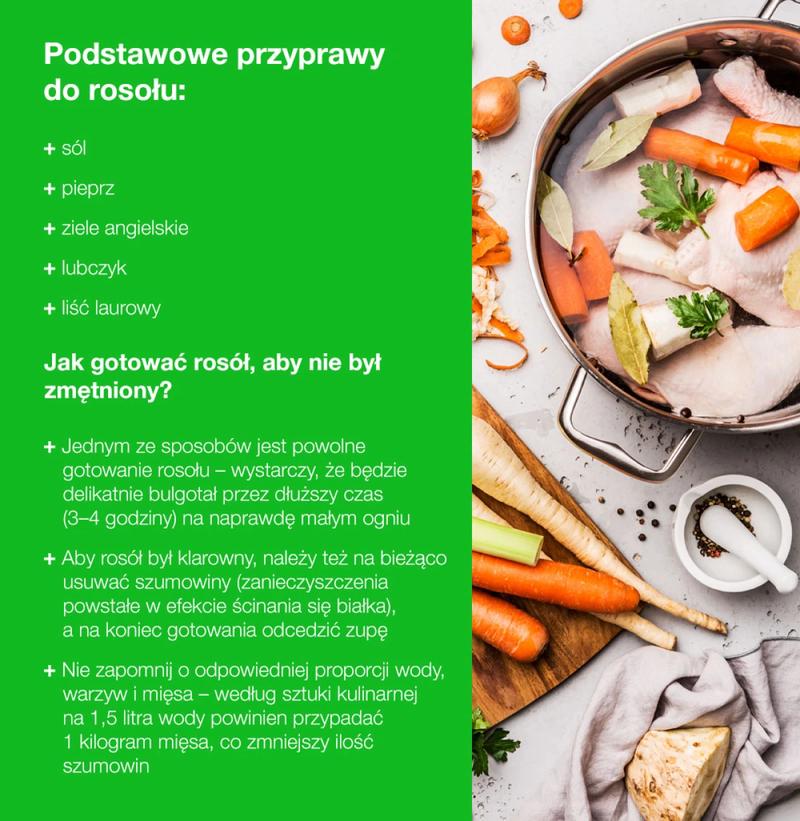 Przyprawy do rosołu bez kostki