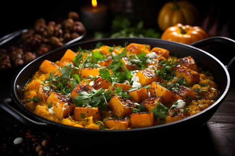 Ciepłe danie dla gości