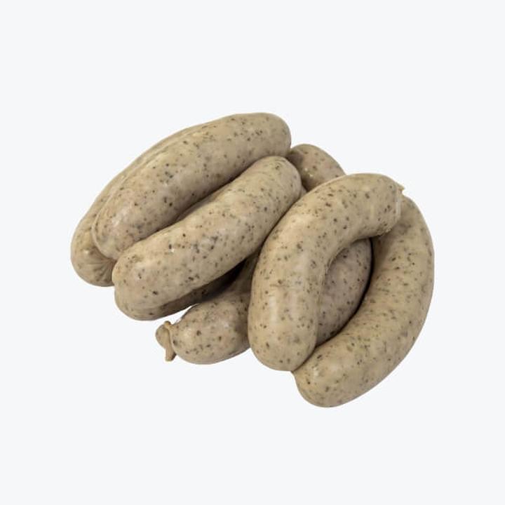 Pieczenie białej kiełbasy