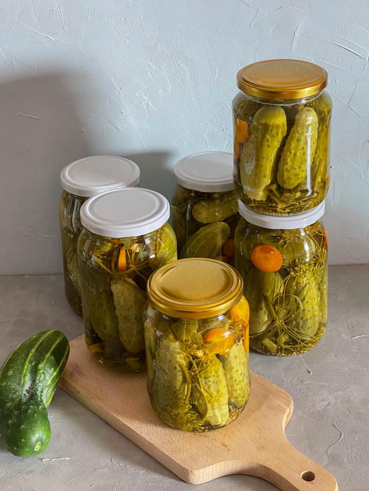 Kiedy zbierać ogórki na sałatkę