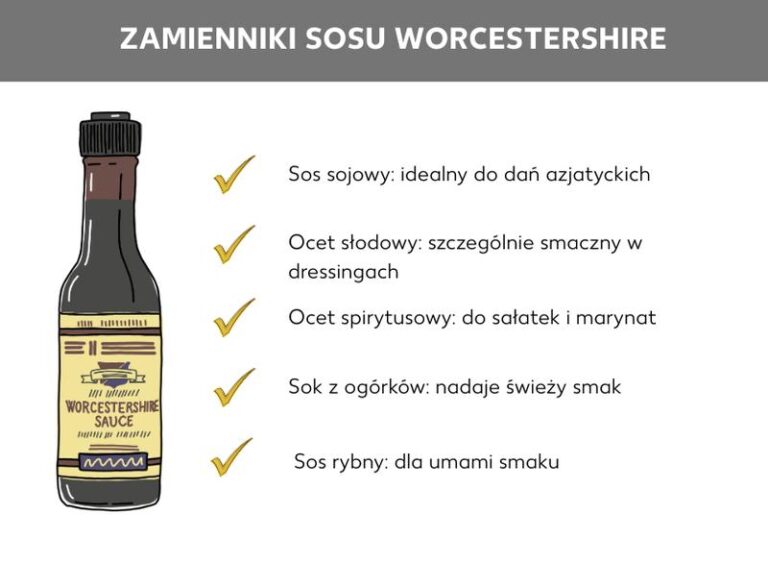 Jak efektywnie zastąpić Worcestershire w swoich przepisach?