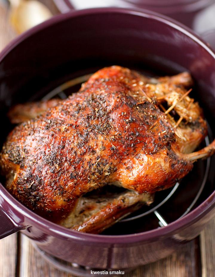 Przepis na kaczkę z jabłkami