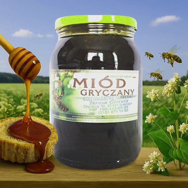 Miód gryczany – odkryj, jak smakuje i jakie ma właściwości