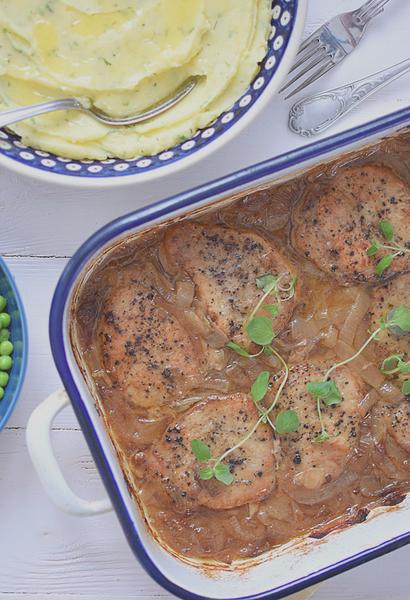 Pieczony schab